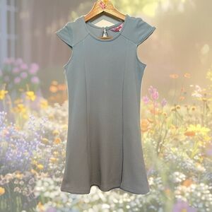 1st Kiss Little Girls Dress Size 6X Ice Blue Color A-Line